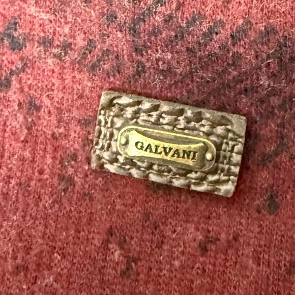 Galvani Sweater Elbow Patches, Burgandy with Black Detail, Size M - Picture 9 of 9